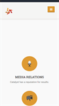 Mobile Screenshot of pr-catalyst.com